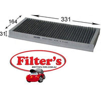 AC34136 CABIN AIR FILTER  HOLDEN  TIGRA - TWIN TOP 1.3I CDTI - TURBO DIESEL 2004-  HOLDEN   VECTRA ZC 2.2L 4CYL Z22SE   2003-2005 HOLDEN  VECTRA ZC 3.2L 6CYL Z32SE   2003-2005 SAAB 9-3 2.8L V6 CA6516 CA-6516