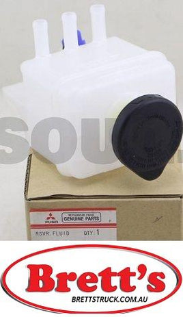 11566.302 BRAKE FLUID RESERVIOR  M/CYL MASTER CYLINDER  MITSUBISHI  FUSO  FE449 1989- CANTER FE435 FE444 1989-1996 FE305 MB295336