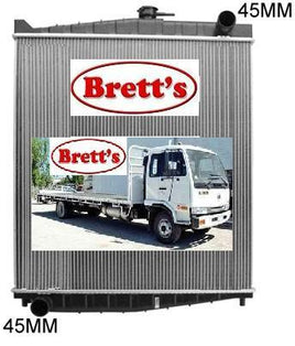 14001.003 RADIATOR NISSAN UD TRUCK PKB210 PK235 UD  FE6TAi  6.9L 1996-2003   PKC215 PK245 UD  FE6TB 6.9L 2003-2008   PKC215 PK265 UD FE6TC 2003-2008