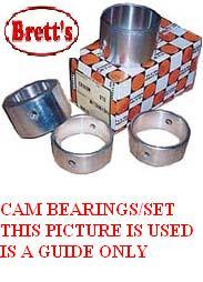 ZZZ 13340.027 CAM BEARING SET CAM BRG SET 8/1988-1999  C048L 1180256030 11802-56030 CAM BRG SET 11B 13B 14B 15B 8/88-5/99   TOYOTA B 3B 11B 13B 5C SET OF 5 BEARING SHELLS