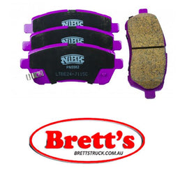 PN5562 DISC PAD SET NiBK JNBK FRONT KIT FOR DAIHATSU 04465-B1120 DAIHATSU 04465-B1190 DAIHATSU 04465-B1320 DAIHATSU 04465B1190000 DAIHATSU 04491B1120