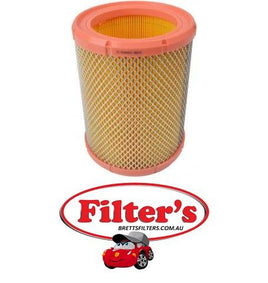 A42018 AIR FILTER  Citroen Berlingo 1.4L  Berlingo 1.4L 1999-2003  M49 M59 Petrol  4Cy TU3JP L3  WCA8107 CA8107 A1652 FA2101 A-2101 FA-2101