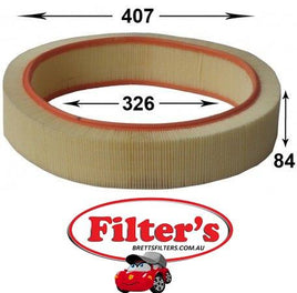 A31062 AIR FILTER  MERCEDES-BENZ CARS 260 260E - W124 - 2.6L - 1988-1991 300 / 300E - 2.6L / 2.8L / 3.0L - 1986-1993 300CE - 2.6L / 2.8L / 3.0L - 1986-1993 300SEL - 3.5L 300SEL - 6.3L 300TE WAGON - W124