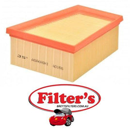 A43166 AIR FILTER RENAULT MEGANE 1.4L, 1.6L X64 SERIES K4M  16V 2001-2006 RENAULT CLIO 1.4L, 1.6L, 2.0L X65   P2, P3 K4JC, K4MA, F4RD  2001-2008 RENAULT LAGUNA 1.6L K4J712/713/714/750, K4M748 MPFI SOHC 16V 1998-2005