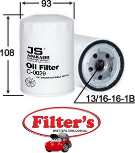 C52029 OIL FILTER FLEETGUARDLF653 FRAM Z44 HYSTER127644 JSC0029 LUBERFINERLFP 2160 MANNW9365 MASSEY-FER252456M91 MOPARL63 PUROLATORL20049 PUROLATORL30040 PUROLATORL54836 REPCOROF25 REPCOROF78 RYCOZ24 RYCOZ40  51243  57202