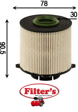 FE34027 FUEL FILTER HOLDEN  CRUZE 2.0L 4CYL TURBO DIESEL SOHC 2009-ON  CRUZE VV II JH 4CYL. 2.0L DIESEL LNP Z20D1 ENG 04/2011-ON  CRUZE JG 4CYL. 2.0L DIESEL Z20S1 MPFI DOHC 16V TURBO 06/2009-ON
