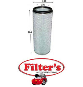 A50409 AIR FILTER INNER ISUZUCVR16 1983-86 ISUZUCXG16 1983-86 ISUZUCXH16 1983-86 ISUZUCXZ16 1983-86 ISUZUCVR16 1983-86 ISUZUCXH16 1983-86 ISUZUCXZ16 1983-86 ISUZUCXG16 1983-86