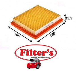 A51448 AIR FILTER   Ford Fiesta 2.0L 2L 2007-  WQ XR4  Petrol  4Cyl 4S  MPFI  DOHC 16V AZUMIA51448 FORD1337929 FORD5S6Y9601AA FRAMCA9968 MAHLE/KNECHTLX 1814 MANNC1925 WA5154 WESFIL