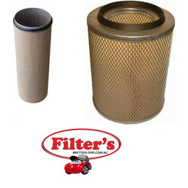 A31456SET AIR FILTER OUTER AND INNER MAN M.A.N   AZUMIA31456SET OUTER AIR FILTER + INNER FILTER