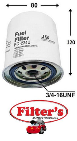 FC22224 FUEL FILTER UD    CLG87   CMA81 CMA86   CMA87 1987-1990 UD    CMB87 1988-1989 UD    CMF87/CM180 1989-1996 UD    CPA87 1989-1993 UD    CPB87 1989-1993 UD    MKA121/MK150 1999- UD    CMB87    CLG87 1989-1992