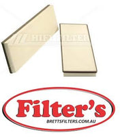 SC50056 CABIN AIR FILTER BTP  ATLAS COPCO AR 60 AR 60 P/Z AR 65 P AR 65 S AR 65-2 AR 65-3 AR 65/P AR 70 JLG 3507 3508 3509 3512 3512 PS 3513 4007 4008 4009 4012 4013 VOLVO L 35 G L 45 B