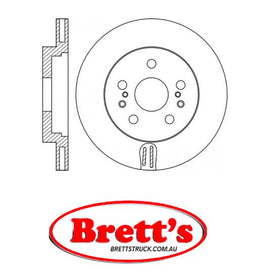 RN1692V DISC ROTOR NiBK JNBK NIBK  FRONT FOR SUZUKI Vitara  Front Axle Rotor/Drum Oct 14~ 1.60 L  APK416 M16A Pos:Left/Right