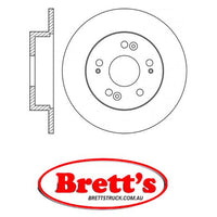 RN1695 DISC ROTOR NiBK JNBK NIBK REAR FOR ACURA TLX  Rear Axle Rotor/Drum Jul 14~ 2.40 L  UB1 K24W7 Pos:Left/Right