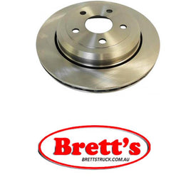 RN1726V DISC ROTOR NiBK JNBK NIBK REAR  FOR JEEP Grand Cherokee  Rear Axle Rotor/Drum Aug 10~May 18 3.00 L  WKU_74 EXF Pos:Left/Right