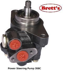 11361.116 P/S POWER STEER PUMP HINO Power Steering Pump to suit Hino Pro and 500 Series FG1J, FG8J, FM1J, FM8J, GH1J, GH8J, FL1J, FL8J models 2003 to 2017.  Replaces OEM 44310-E0250  44310-2420