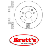 RN1738V DISC ROTOR NiBK JNBK NIBK REAR  FOR VOLKSWAGEN Touareg  Rear Axle Rotor/Drum Nov 07~Apr 10 3.00 L   CASG Pos:Left/Right