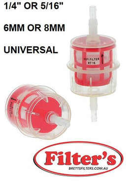 RT 16 RT16 FUEL FILTER AHLMANN AL 70 AL 70 E AL 75 AIRO SG 1400 JD 4WD AMMANN AV 20-2 ATLAS COPCO AR 62 E AR 75 S QAS 30 KD QAS 38 KD QAS 40 QAX 40 AUSA D 1000 APG BENFORD 3000 PS/H 3500 PS/H TV 1000 TV 1200 BOBCAT BAP 720 BOKI 2051 BOSCHUNG S 3