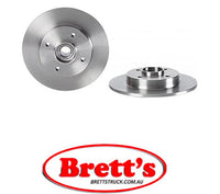 RN1746H DISC ROTOR NiBK JNBK NIBK REAR FOR CITROEN DS4  Rear Axle Rotor/Drum May 12~ 1.60 L  NX DV6C Pos:Left/Right