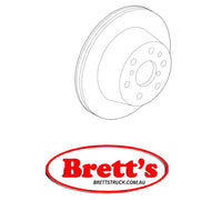 RN1757V DISC ROTOR NiBK JNBK NIBK REAR  FOR CADILLAC (GM) Escalade ESV  Rear Axle Rotor/Drum Oct 06~Aug 14 6.20 L  57C L92 Pos:Left/Right