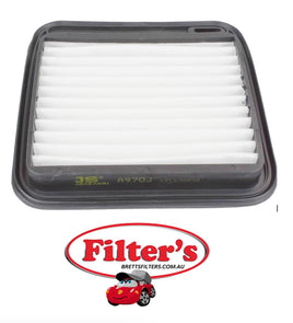 A970J AIR FILTER NISSAN Roox   Air Supply Sys Dec 09~Mar 13 0.66 L  ML21S K6A# Turbo   SUZUKI Alto Lapin   Air Supply Sys Sep 08~Jun 15 0.66 L  HE22S K6A# Eng:Turbo    SUZUKI Cervo   Air Supply Sys Nov 06~Jan 11 0.66 L  HG21S K6A# Eng:Turbo