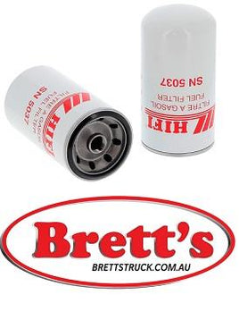 SN 5037 SN5037 FUEL FILTER 33959 , BF 7697 , BF 785 , 2266560 , 4152436 , 5011 , P 17-0047 , P 55-0959 , FF 5037 , FF 5616 , 23518529 , 23518532 , 23530643 , 23530644 , 25011026 , 25011425 , H 201 WK