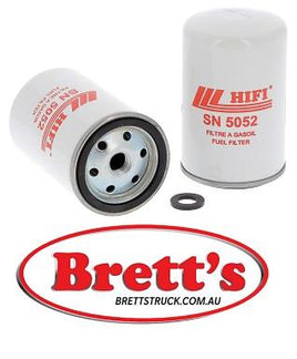 SN 5052 SN5052 FUEL FILTER YN50VU0001D3 , 6732716110 , 6732716111 , 6732716112 , 6732716320 , 6742013790 , LFF3521 ,  WK7162X , WK7196 , WK8003X ,1492251 , 1870012 , 991203640 , SK3600/4 , F433787 , SN5052
