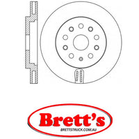 RN1802V DISC ROTOR NiBK JNBK NIBK  FRONT FOR AUDI A3 II  Front Axle Rotor/Drum Aug 04~May 09 3.20 L  8PAB1L BUB Pos:Left/Right