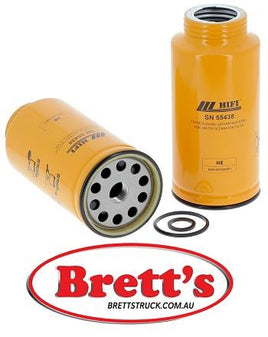 SN 55438 SN55438 FUEL WATER SEPARATOR FILTER BTP  SN55438 HIFI  SN 55438 FS 20007 , 539363 D1 , 3222.3660.70 , 1 R 0771 , 3261641 , 3261643 , 0007992090 , 07992090 , FS 19995 , SK 3137 , 33789 FS20007 , 539363D1 , 3222366070 , 1R0771 , FS19995 , SK31