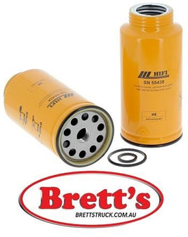 SN 55438 SN55438 FUEL WATER SEPARATOR FILTER ATLAS COPCO ROC D 9 C ROC F 6 ROC F 9 TH/CR XAHS 447 XRHS 566 XRVS 476 CD XRXS 566 CD XRYS 577 BAUER MASCHINEN BG 20 BG 24 BG 28 BG 36