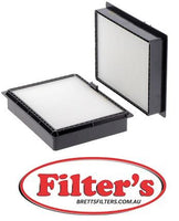 SC 80062 SC80062 CABIN AIR FILTER HIFI BUY AT BRETTS TRUCK .COM.AU