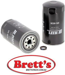SN 4036 SN4036 FUEL FILTER ERF E 12 TX STAMFORD HC 441 F 1
