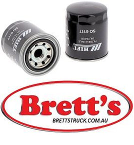 SO 6117 SO6117 OIL FILTER HOLMAC M 29 M 32 HUSQVARNA P 525 D HYUNDAI R 35 Z-7 R 55-7 A R 55-9 R 60 CR-9 R 60 CR-9A R 80 CR-9 R 80-7 IHI 27 V INGERSOLL RAND 7.20 P 70 K R 1051 SF R 1130 F