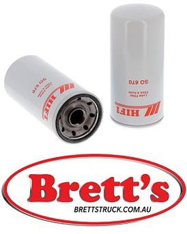 SO 670 SO670 OIL FILTER SDMO 290 KVA 450 KVA MS 165 S/SK MS 175 S/SK SISU SK 210 SM 220 SM 260 SM 280 SM 300 TEREX 2566 3066 3360 33100 VOLVO L 190 B L 270 L 280 C L 320 L 480/B ZETTELMEYER ZL 4002