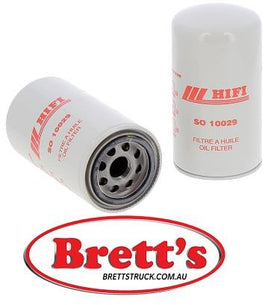 SO 10029 SO10029 OIL FILTER BTP  SO10029 HIFI  SO 10029 1950369 , BT 7339 , 5016547 AB , 5016547 AC , 3155618 , 3937145 , 3937146 , 3937147 , 3937212 , 3937345 , 3937695 , 3937743 , LF 3885