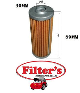 FE0070 FUEL FILTER CARTRIDGE YANMAR F22, F24, (1) FX26, FX28, FX32, FX42, F195, F215, F235, F255, F265, 220, 250, 276, 330, 336, YMG1800, 1802, 1820, YMG2000, 2001, 2002, 2020, 2202, 2220, 2301, 2402, 2420, 2610, 2620, 2820, 3220, 3810, 4220, 4300