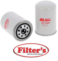 SN 70200 SN70200 FUEL FILTER HIFI BUY AT BRETTS TRUCK .COM.AU