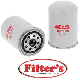 SN 70200 SN70200 FUEL FILTER HIFI BUY AT BRETTS TRUCK .COM.AU