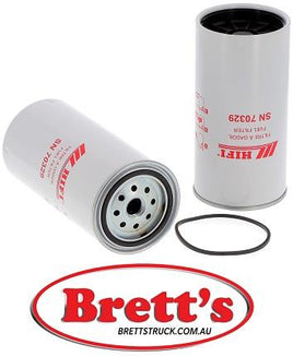 SN 70329 SN70329 FUEL FILTER BTP  SN70329 HIFI  SN 70329 RE 539465 , SK 3093 , 33969 , RE539465 , SK3093