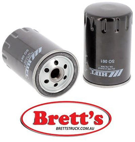 SO 061 SO061 OIL FILTER AEBI SF 5 TP 25 BOBCAT 540 CASE IH 824 834 956 XL CECCATO CSA 10 CSA 15 CSA 20 CSA 5,5 CSA 7,5 HYSTER H 60 VOLVO FH 12 (340/380/420/460)
