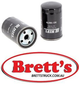 SO 10079 SO10079 OIL FILTER MASSEY FERGUSON 135 148 155 158 CHECK THREAD BEFORE ORDERING THIS FILTER IS 13/16" / 13/16"-16UN