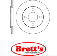 RN1820 DISC ROTOR NiBK JNBK NIBK FRONT FOR TOYOTA Sprinter Trueno  Front Axle Rotor/Drum Aug 74~Feb 79 1.60 L  TE47L 2T