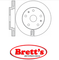 RN1833V DISC ROTOR NiBK JNBK NIBK FRONT FOR VOLKSWAGEN Phaeton  Front Axle Rotor/Drum Aug 03~Nov 08 3.20 L  3D__B_ BKL Pos:Left/Right