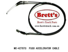 14270.011 ACCELERATOR CABLE  MITUSBISHI FM FK FM557 FK417 FK457 1991-1995 1991- MODELS HAVE TWIN ROUND HEADLAMPS THROTTLE CABLE