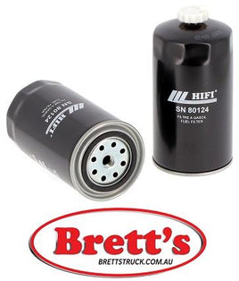 SN 80124 SN80124 FUEL FILTER LANDINI 125 LANDPOWER T3 135 LANDPOWER T3 145 LANDPOWER T3 165 LANDPOWER T3 180 LANDPOWER T3 LAVERDA 184 AL 225 REV 255 AL 255 LCS 255 LCS LS 255 REV 256 LCS 256 REV M303