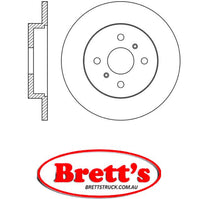 RN1827 DISC ROTOR NiBK JNBK NIBK FRONT FOR TOYOTA Corolla  Front Axle Rotor/Drum Jan 82~Dec 86 1.30 L  AL20 2A-U Pos:Left/Right