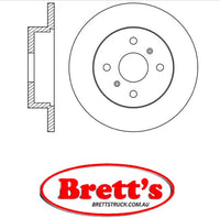 RN1829 DISC ROTOR NiBK JNBK NIBK FRONT FOR TOYOTA Corolla  Front Axle Rotor/Drum Jan 87~Jan 93  E90  Pos:Left/Right