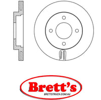 RN1825V DISC ROTOR NiBK JNBK NIBK FRONT FOR TOYOTA Corolla  Front Axle Rotor/Drum Jun 83~Apr 87 1.60 L  AE86 4A-GE Pos:Left/Right