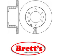 RN1831V DISC ROTOR NiBK JNBK NIBK REAR FOR TOYOTA Land Cruiser  Rear Axle Rotor/Drum Jan 90~Sep 92 4.00 L  FJ80G 3F-E Pos:Left/Right