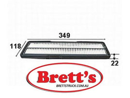 SA 8420 SA8420 AIR FILTER DAIHATSU  CUORE IV 0,8 CUORE V 0,8 MOVE 0,8I BTP SA8420  HIFI  SA 8420 DA 788 - 17801-87215 - PA 7977 DA788 - 1780187215 - PA7977