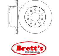 RN1848 DISC ROTOR NiBK JNBK NIBK REAR  FOR CITROEN Jumper  Rear Axle Rotor/Drum Feb 94~Jan 02 1.90 L   XUD9AU Pos:Left/Right